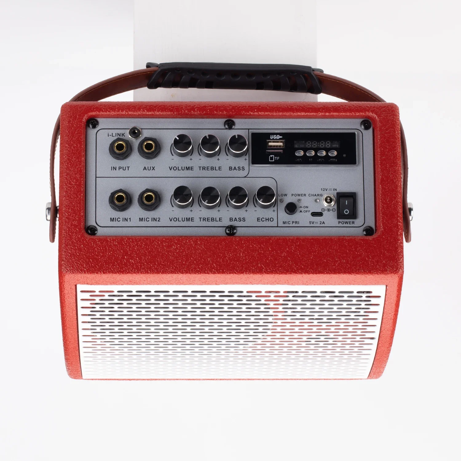 

Лидер продаж HIFI портативный динамик для караоке гитара бас звуковой микрофон игра и пение KTV открытый портативный зарядный динамик BT