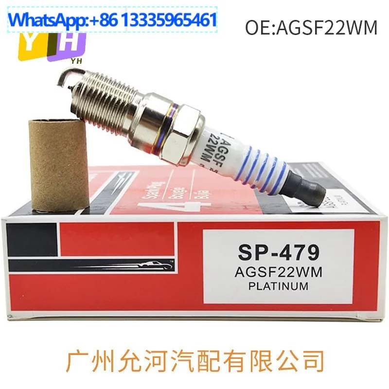 10Pcs SP-479 AGSF22WM Spark plug Spark plugs for Citroen Mondeo Cross-border direct sales