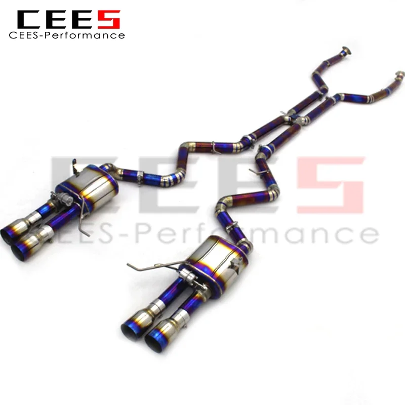 cees Catback Exhaust for BMW M3 E90/E92/E93 4.0L 2007-2013 Car High Performance Titanium Alloy Racing Exhaust System Assembly