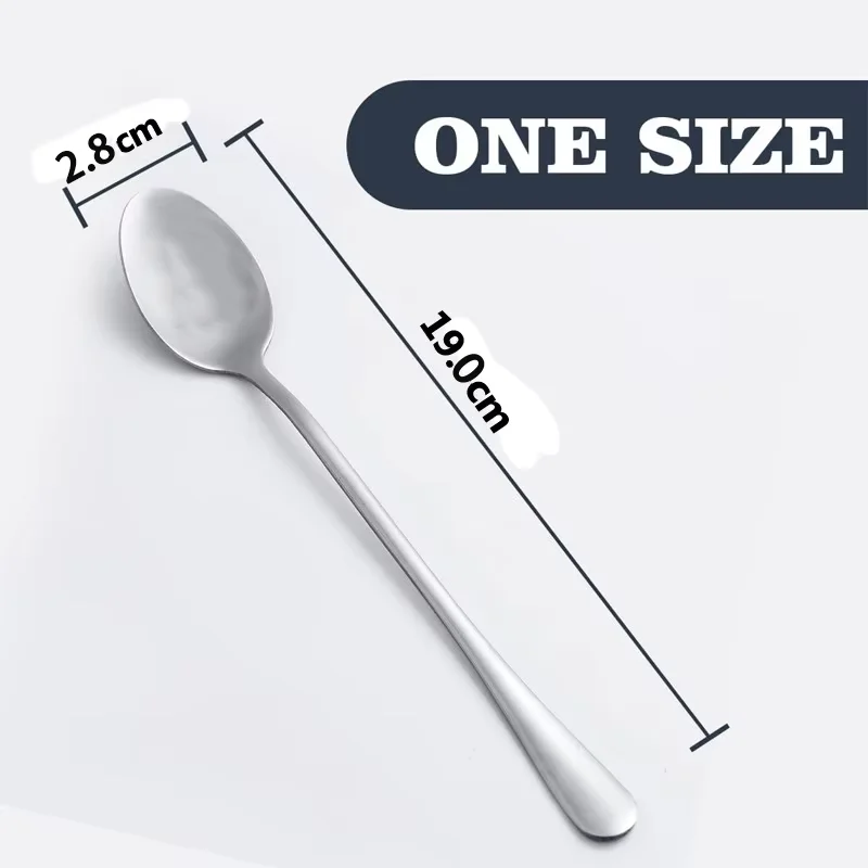 Gabby Dollhouse Spoons Stainless Steel Drop Resistant Baby Cutlery Ice Cream Pudding Cute Anime Creative Tablespoon Kids Gift