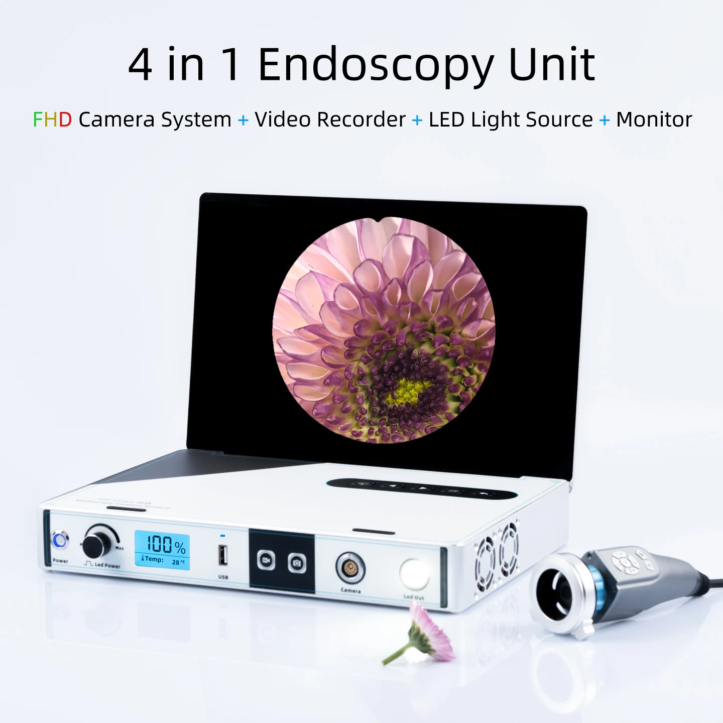 

4 in 1 multifunctional , suitable for veterinary otolaryngology, urology, gynecology