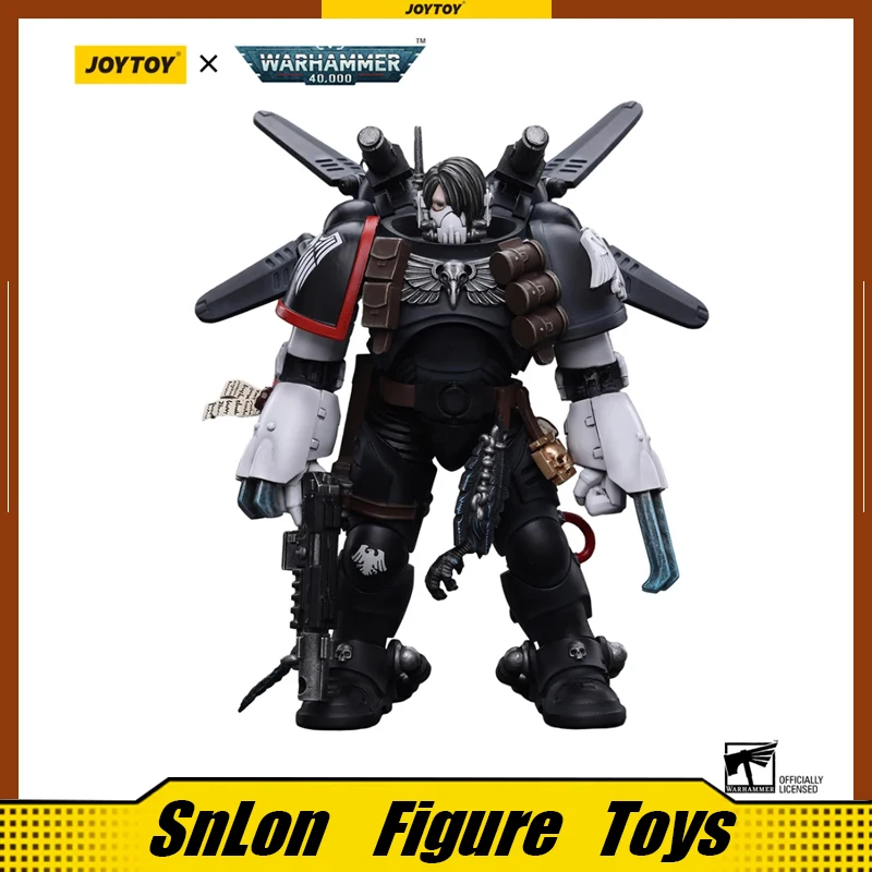

Фигурки JOYTOY Warhammer 40k 1/18: Мастер-капитан Гвардии Равен, Кайван Шрайк, модель, игрушка, подарок