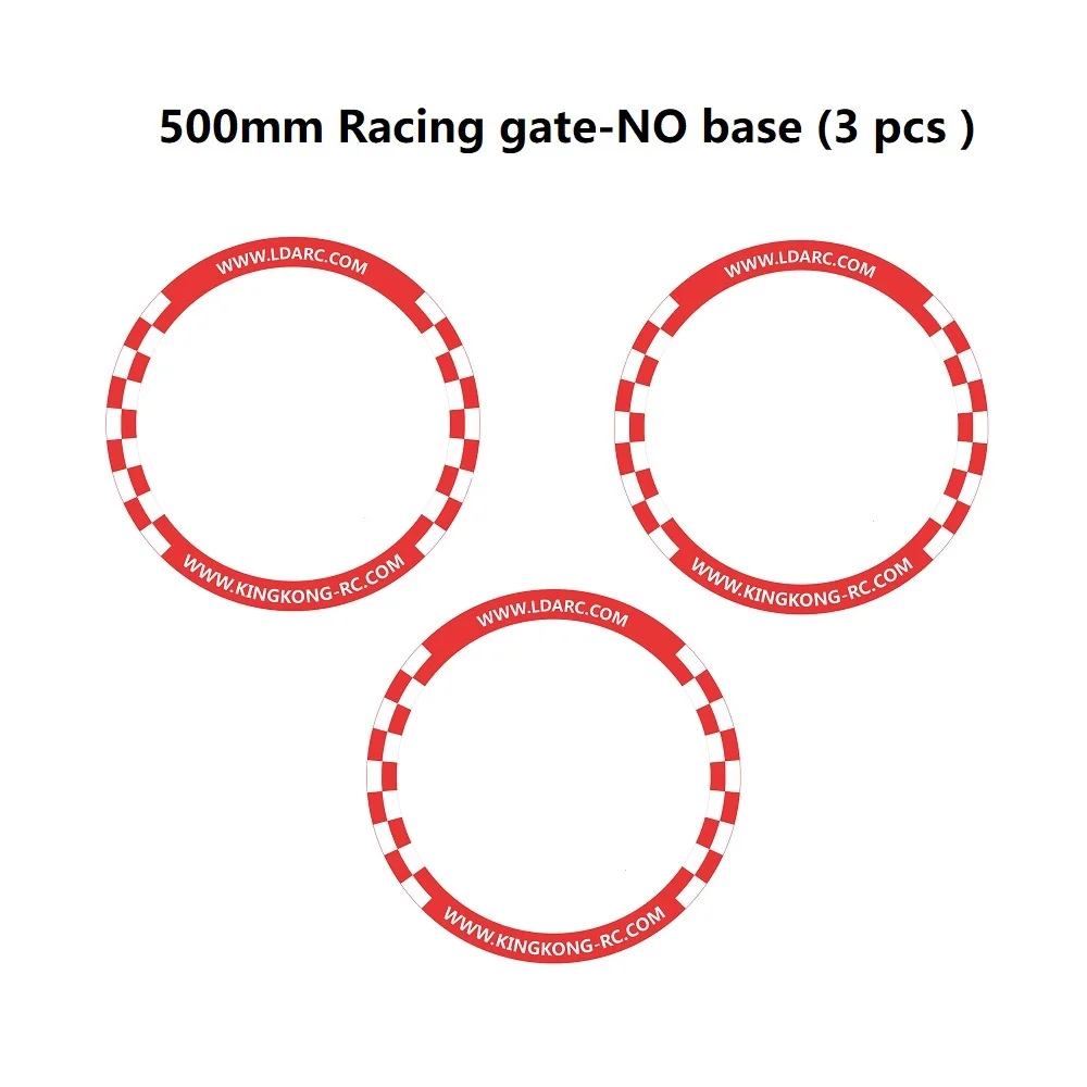 LDARC 765mm 500mm Racing Gate Goal Foldable Circular Round Obstacle Crossing Door Hanging Hurdle for FPV Drone Racer competition