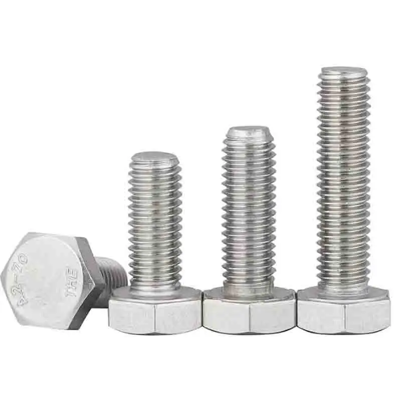 10PCS UNC 1/4-20 3/8-16 Hex Socket Head Stainless Steel Bolt Screw 3/8-3 Inch Length for Durable Fastening