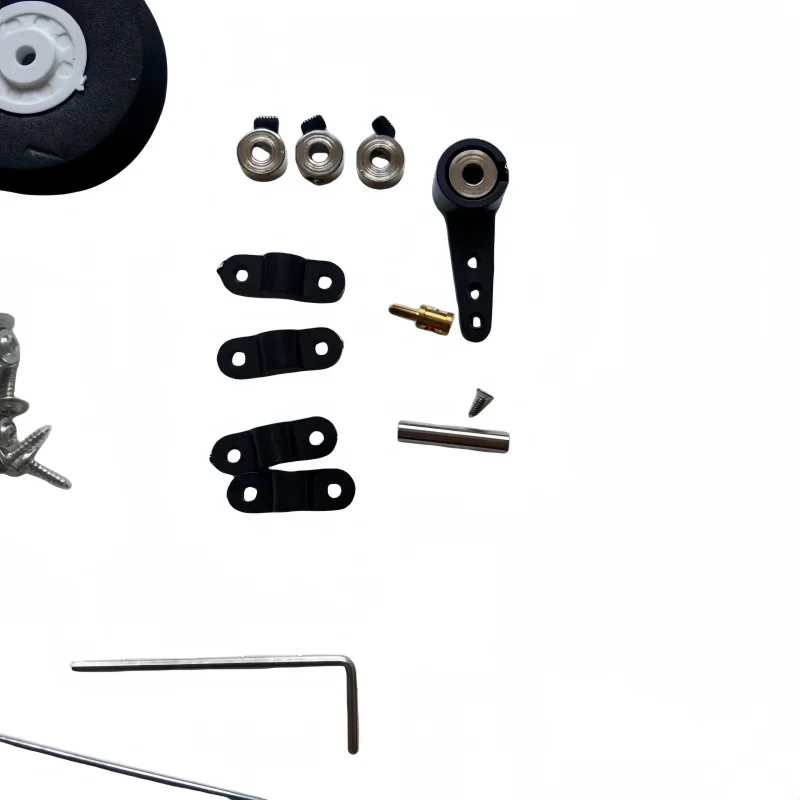 SU27 modèle d'avion train d'atterrissage Kit en plastique sans Servo bricolage roue avant à aile fixe universelle pour Machine de planche magique KT