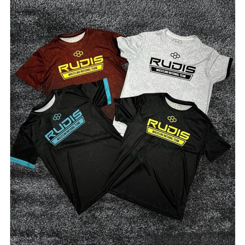 2026 Neues Sommer Muay Thai Kampf 3D-Druck Herren T-Shirt für Outdoor-Sport Schnelltrocknend Fitness Lässige Mode Streetwear Top