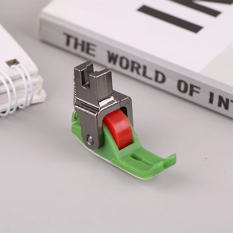 

Universal Industrial Sewing Machine Leather Roller Wheel Presser Foot Of Flat Car Thick Fabric Clothing Replace Presser Feet