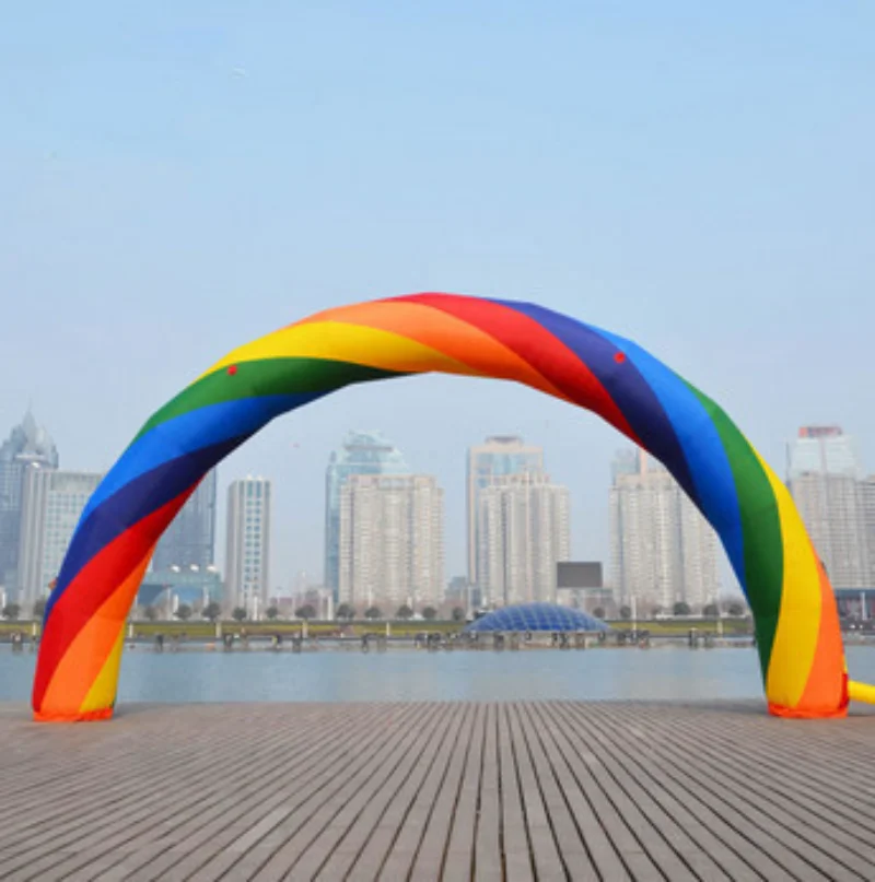 

20ft*12ft D=6M inflatable Rainbow arch High quality