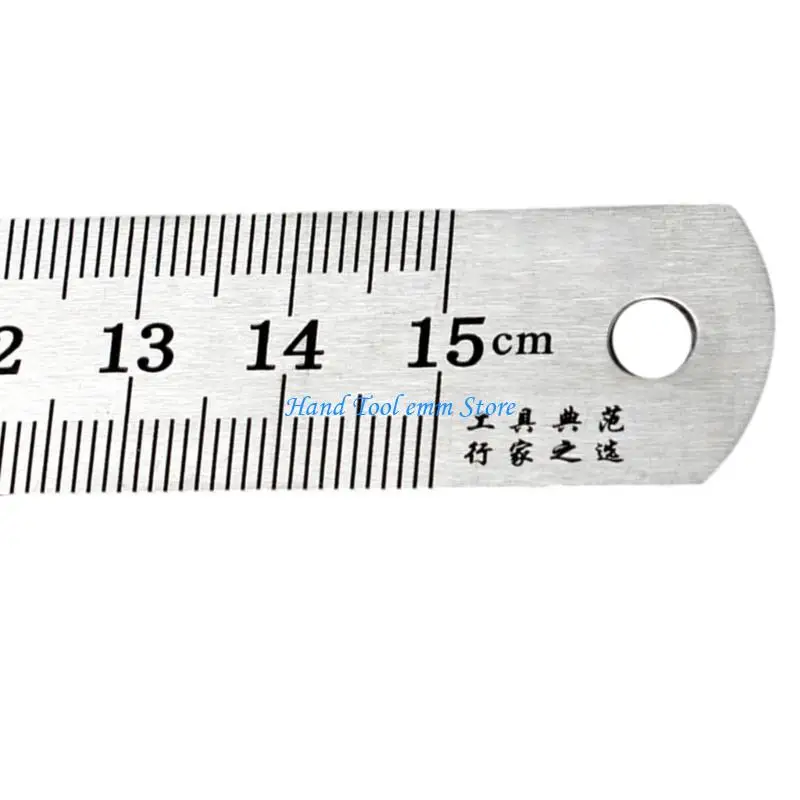 

H37F Measuring Tool Stainless Steel Rulers Measuring Cutting Rulers Office Rulers