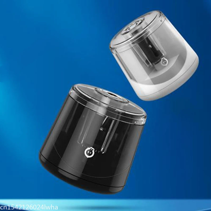 Youpin Xiaoxun Automatic Pencil Sharpeners Touch Switch Safe Student Helical Steel Blade Portable Stationery for Kids Children