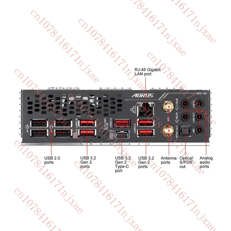 FOR GIGABYTE TRX40 AORUS PRO WIFI 128GB AMD DDR4 Motherbroad Test ok.