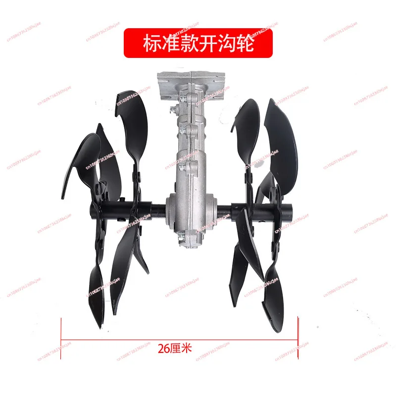 Garden Tool Brush Cutter Grass Wheel Head, Soil Loosen Head ,Weeder Head ,Mini Tiller Parts Tiller Head, Cultivator