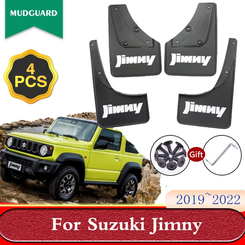 

for Suzuki Jimny JB64W JB74W 2018 2019 2020 2021 2022 Sierra Car Mudflaps Splash Guards Mud Flaps Fender Mudguards Accessories