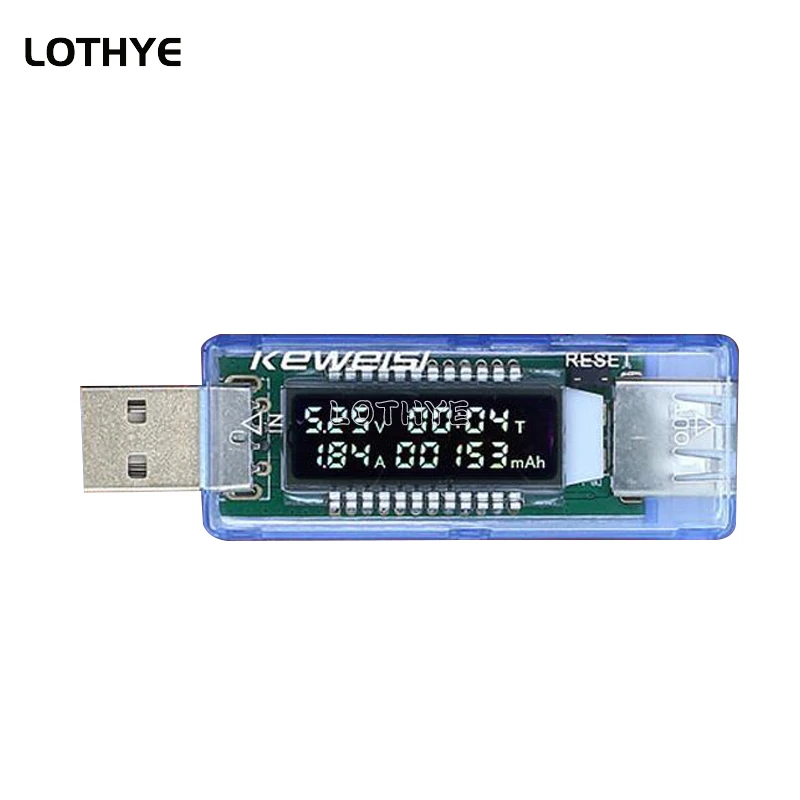 Volt Current Charger Capacity Tester Meter USB Current Voltage Capacity Tester Mobile Power Detector Battery Test V20 V21