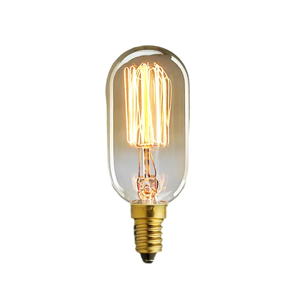 E14 Edison Bulb Lampada Retro Lamp Incandescent Ampoule Vintage 40w 220V For Dimmable Filament Bulb Pendant Lights Antique Bulb