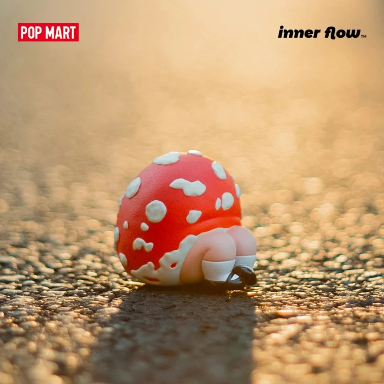 

Original POPMART inner flow Heel Mushroom · Personal Figure Desktop Decoration Genuine Product Fashionable and trendy xmas toys