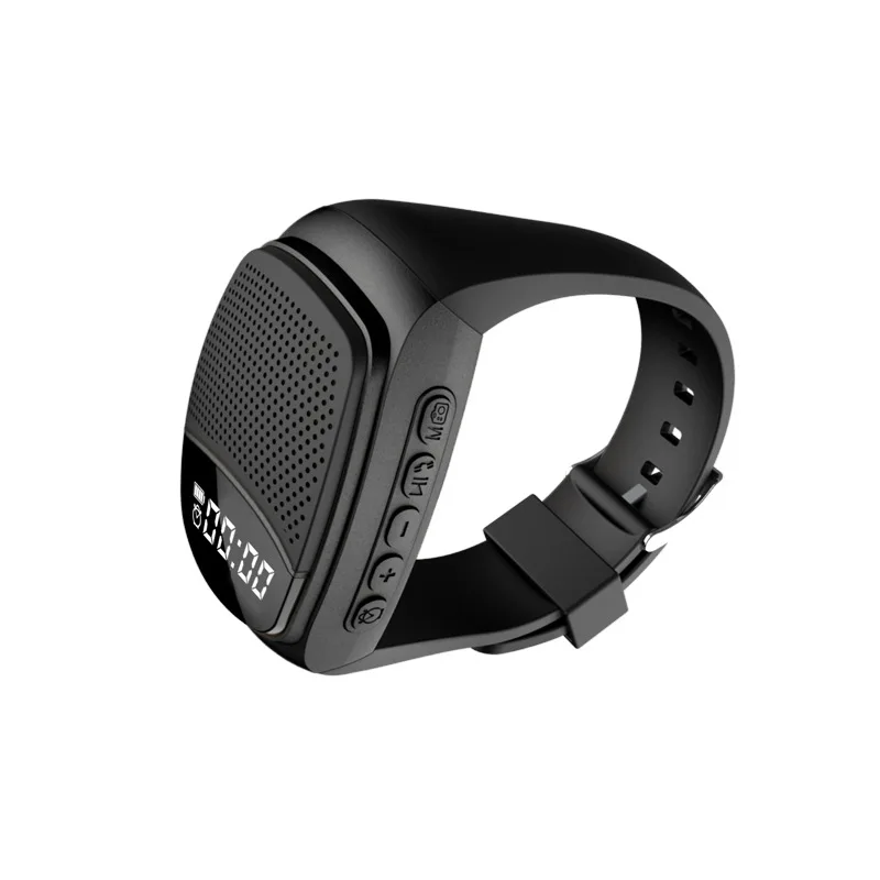 2024 جديد B90 المعصم سماعة لاسلكية تعمل بالبلوتوث ساعة الصوت الموقت الذاتي في الهواء الطلق الرياضة الفرقة عرض مكالمة يدوي