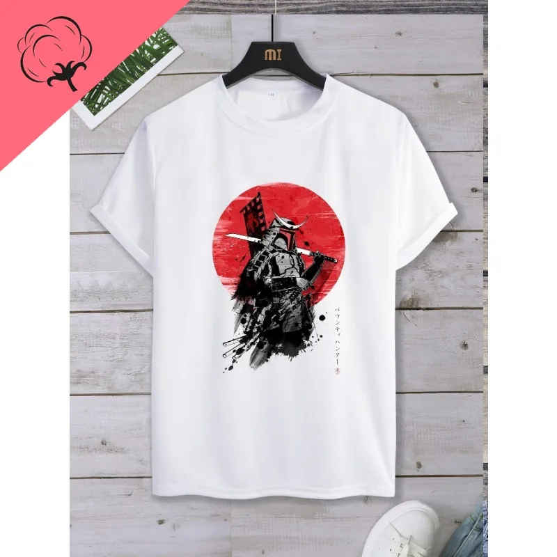 New Style Classic Samurái Leyenda Camiseta Deportiva Classic Men T-shirt Cotton O-neck Short Sleeve Loose Fashion