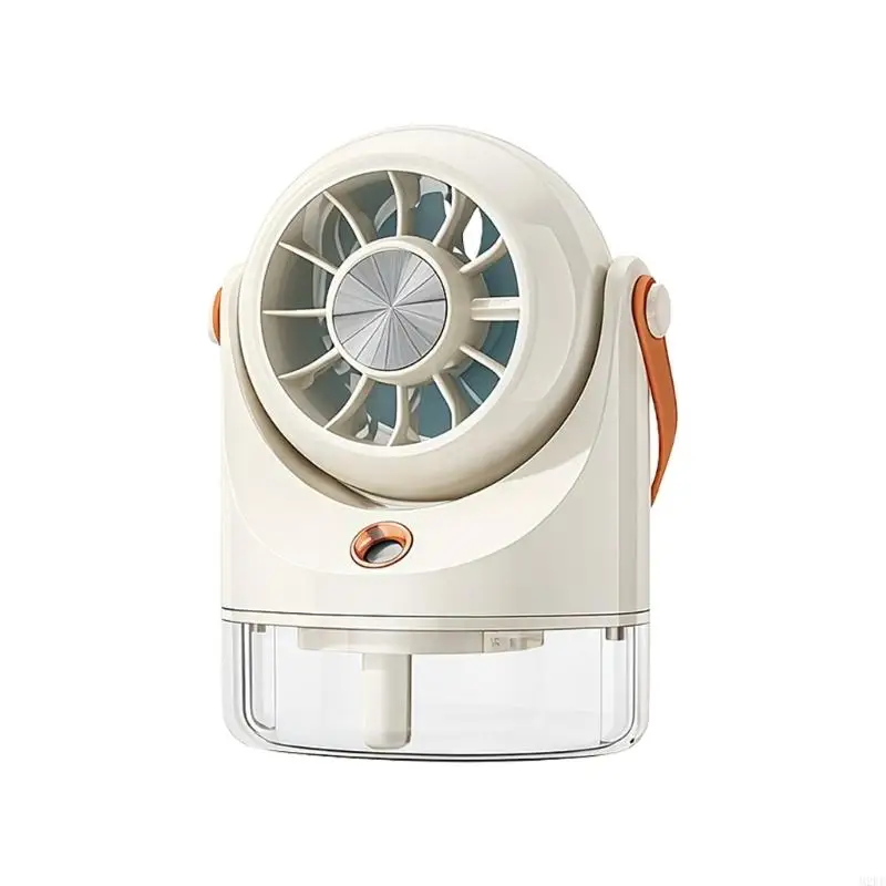 Compact Individual Fan with Misting Function and Various Speed Setting for Home 