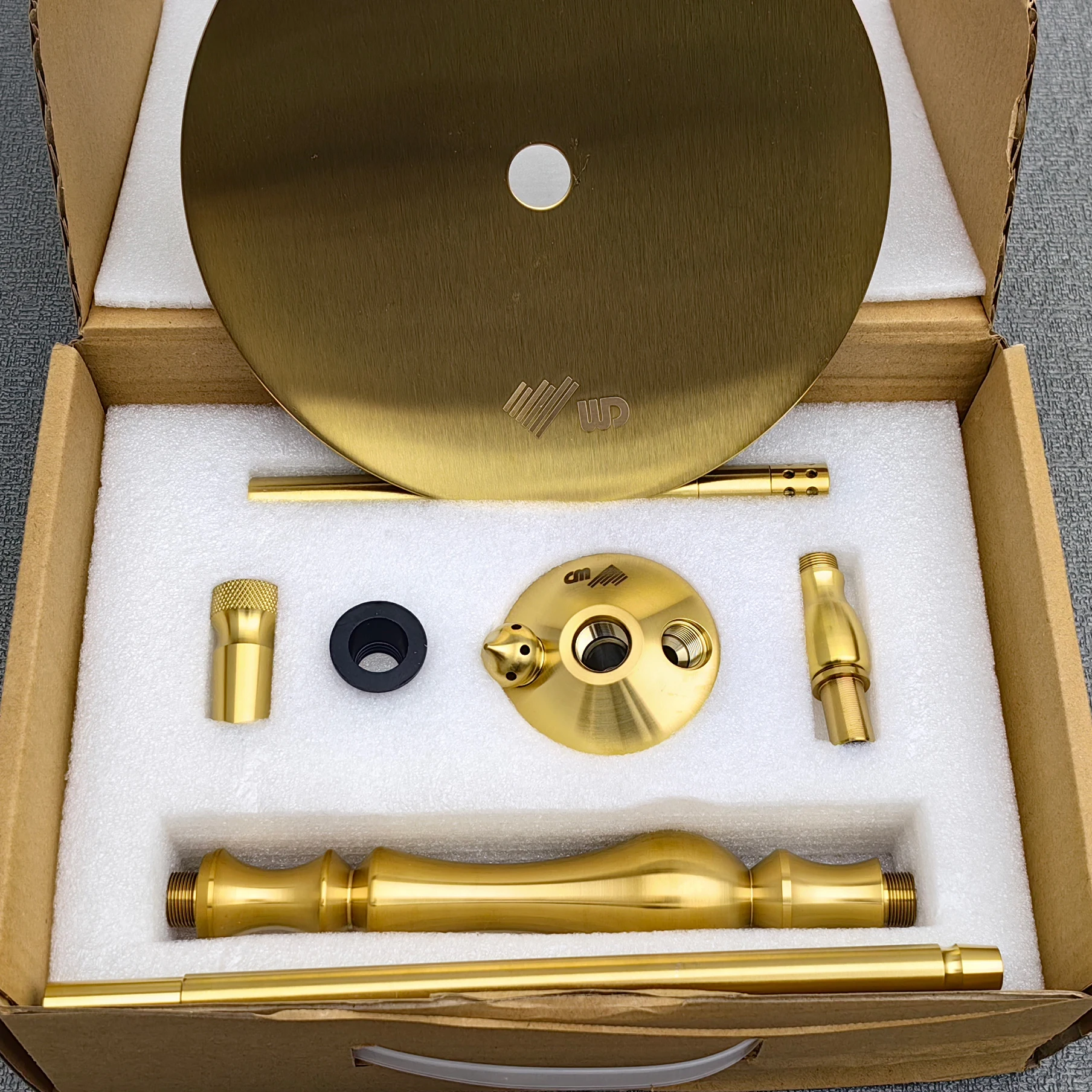 

WD T1G-15N Hookah Shisha with Glass Bottel Set Arab Hookah Large Capacity