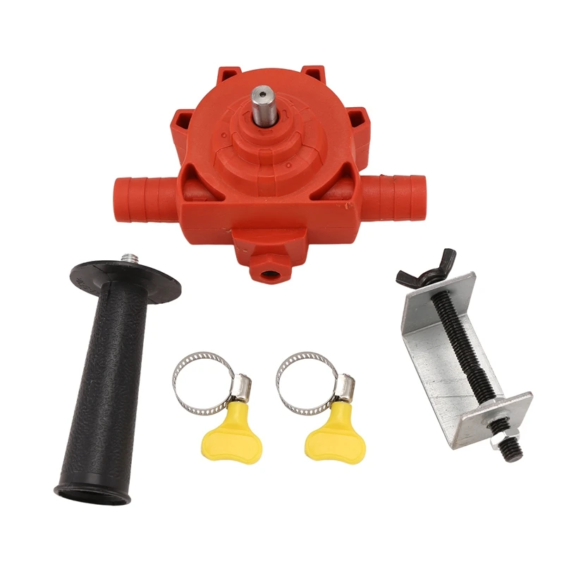 Electric Drill Drive Pump Self Priming Transfer Pumps Oil Fluid Water Pump Portable Round Shank Installtion Pump