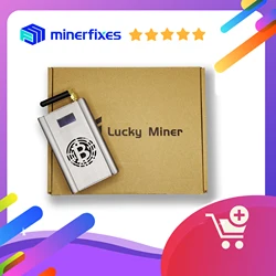 Lucky Miner para BTC, Hashrated Baseado em Bitaxe Bltra, Household Bitcoin, Silent Solo Mining Machine, LV05 320GH/S, BM1397