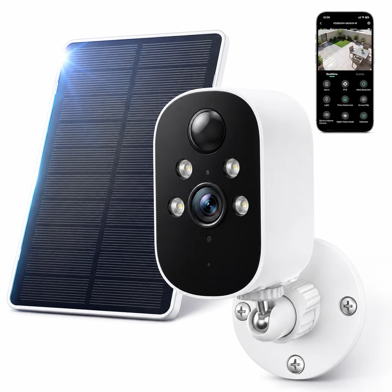 bluetooth-pairing-solar-camera-4000mah-battery-1-month-standby-3mp-hd-full-color-night-vision-ip65-waterproof