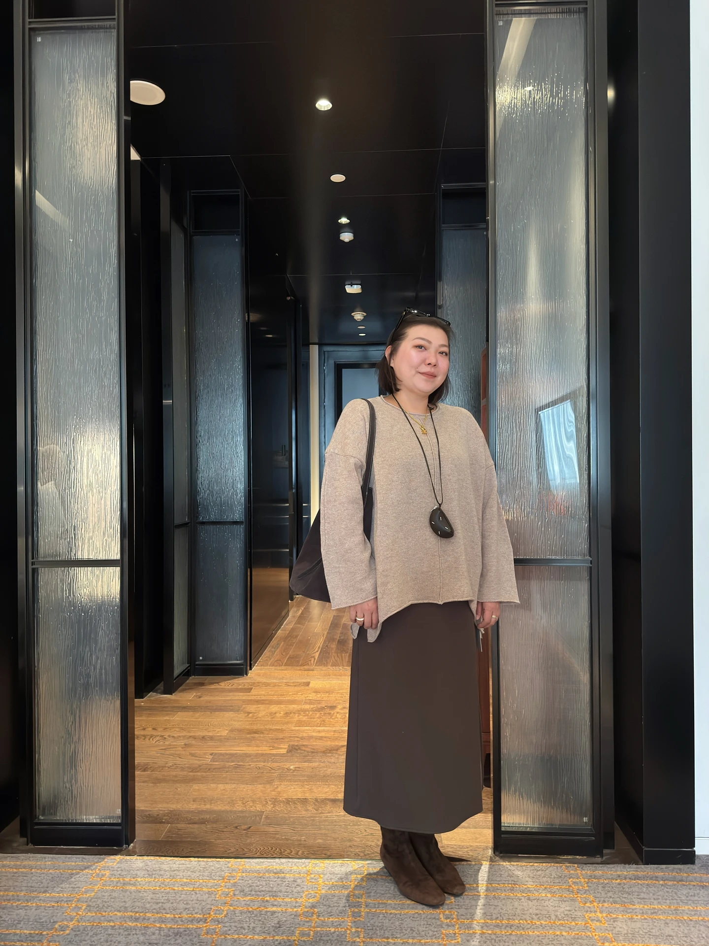 

Женский свитер больших размеров Rose Sister, свободный, с круглым вырезом, осенне-зимний, с длинными рукавами, вязаный, повседневный, модный