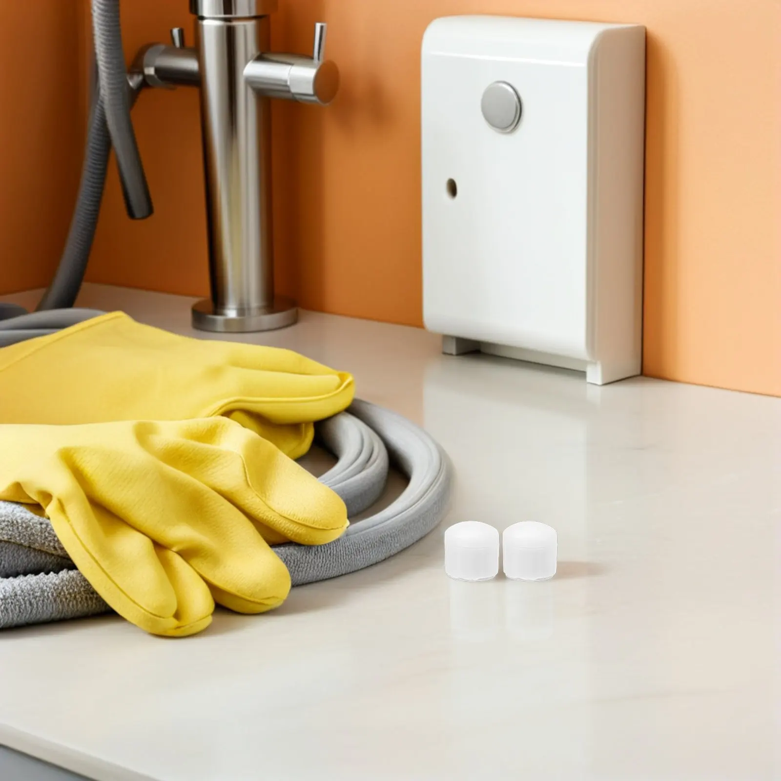 

8Pcs Self Adhesive Toilet Seat Bumpers Universal Waterproof Silicone Cushion Pads Bidets Seat Buffer Noise-Free Toilet Lid