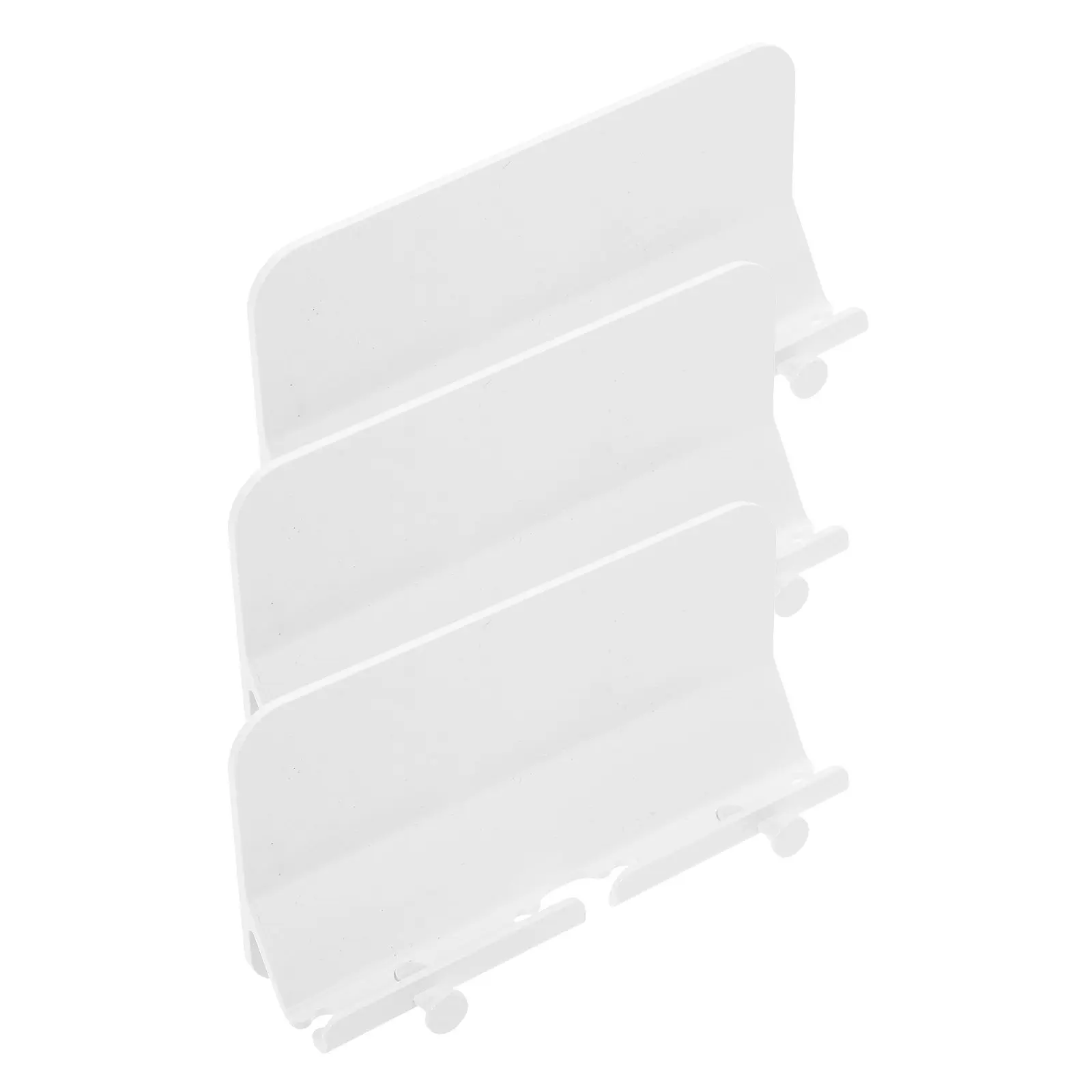 3 unidades de soporte organizador de pared para teléfonos – soporte universal de ABS para cargar teléfonos inteligentes, tabletas y para guardar objetos en el hogar.