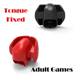 Giochi per adulti lingua fissa palline bavaglio BDSM Bondage Silicone bocca palla coppia imbracatura di controllo erotico prodotto erotico per adulti Sex Shop