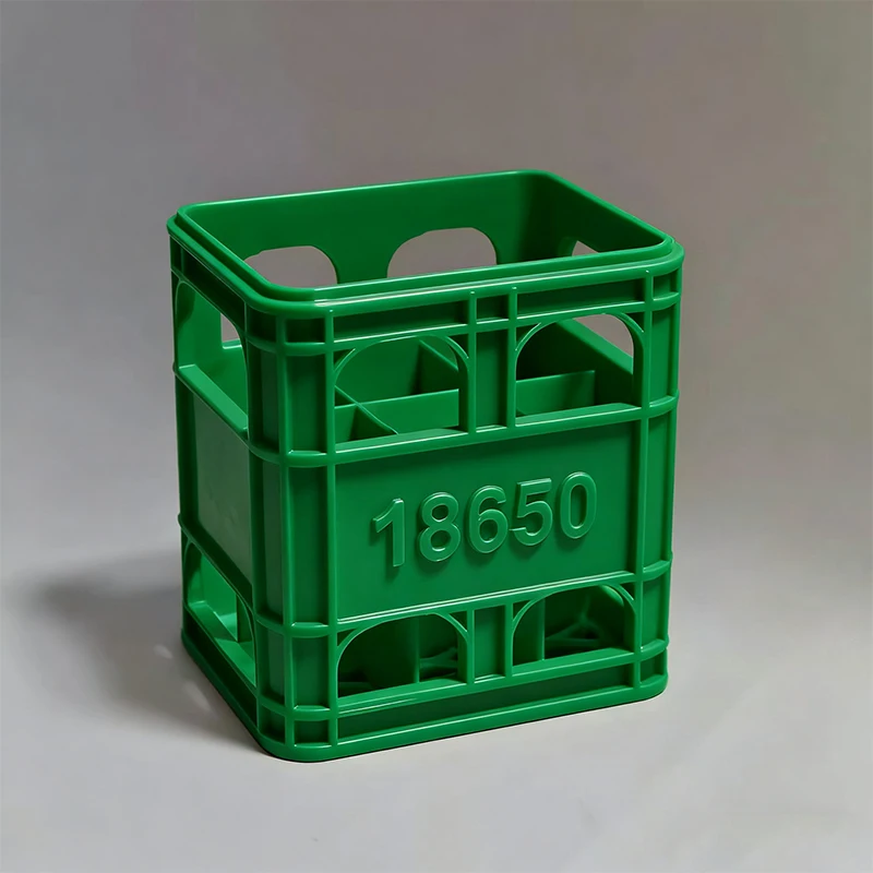 صندوق تخزين بطاريات مطبوع ثلاثي الأبعاد يمكنك صنعه بنفسك رقم صندوق البيرة. 5 أأ رقم. 7 AAA 18650 صندوق تخزين سلة تخزين قابل للتكديس
