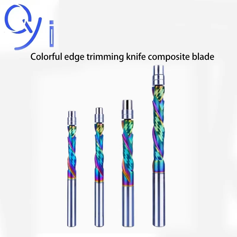 DLC طلاء ملون مركب شفرة التشذيب سكين نحت سبائك الصلبة سبائك الصلب قطع رئيس النجارة قاطعة المطحنة
