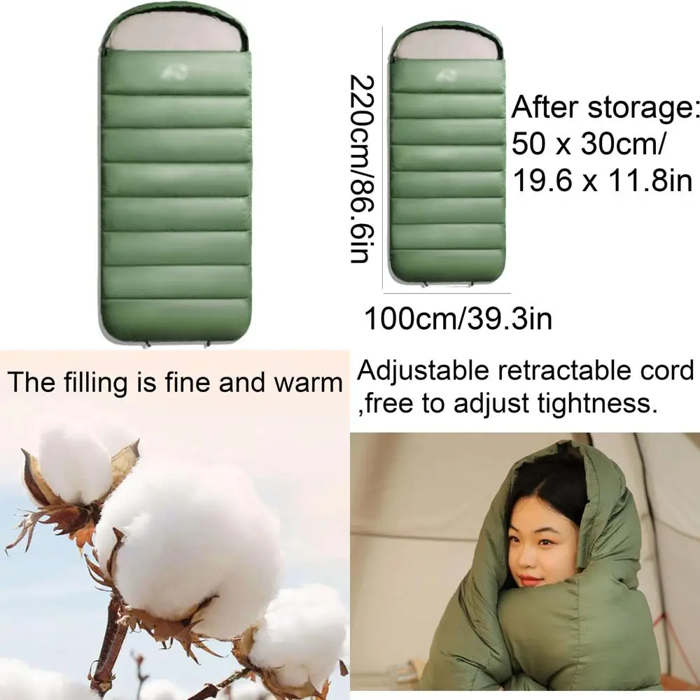 

Camping Sleeping Bags: Lightweight Polyester, Multi-Purpose, Warm for Indoor and Outdoor Use