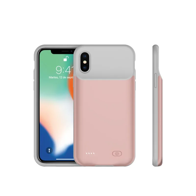 Xilecaly Power Case For iphone XR Battery Case For iphone X XS XS MAX Smart Power Bank Charger Cover External Bank charger Case