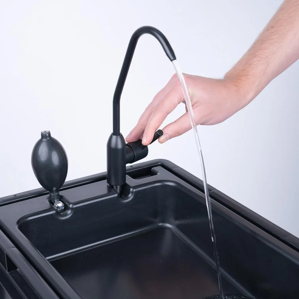 Wash: Portable Sink - Convenient Camping Sink Solution! Compact with Unique Design, Separate Canister, Lightweight Mobile Sink