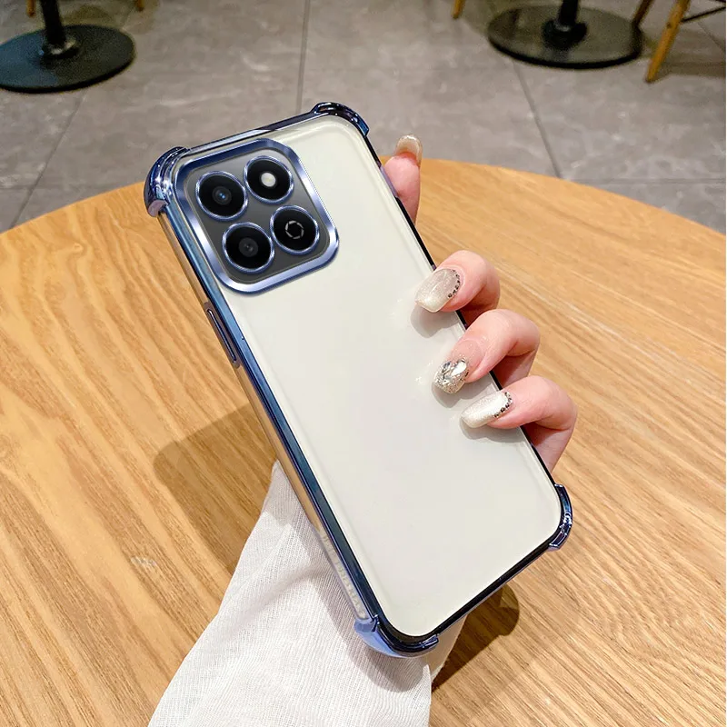 حافظة لهاتف Honor 200 الذكية Honor X7C حافظة هاتف Honor X5B X5B Plus X8 4G X7C أربعة زوايا سماكة مقاومة للصدمات غطاء خلفي #5