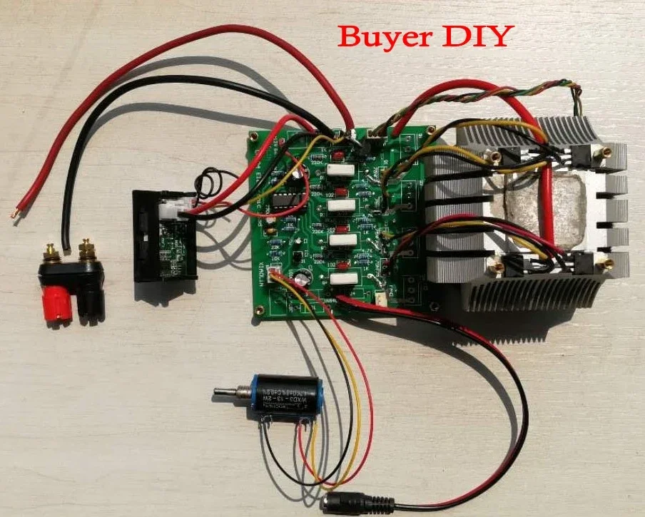 DIY Kits 150W 10A battery capacity tester adjustable constant current electronic load discharge Test