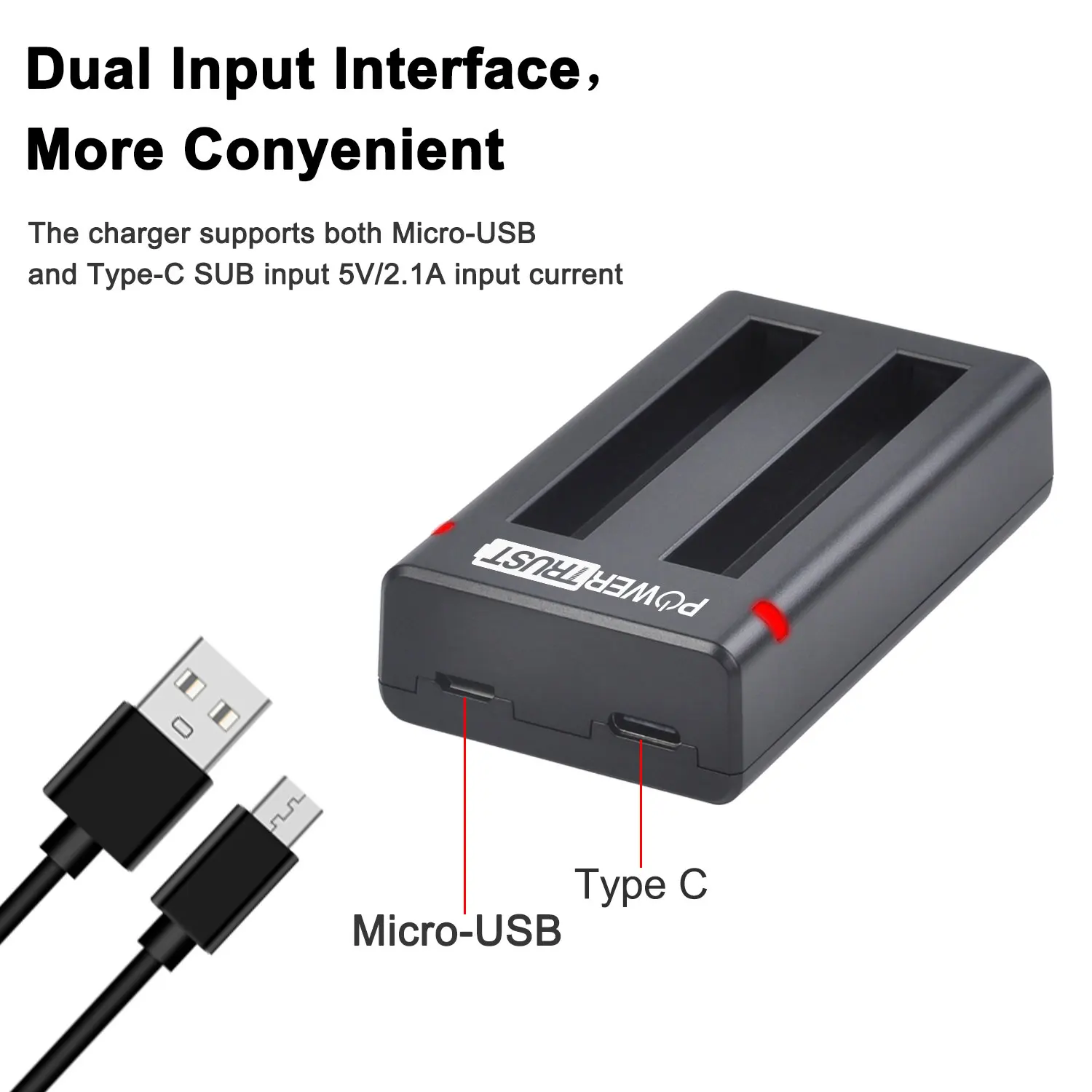 1800mAh Action Kamera Batterie/Ladegerät für Insta360 EINE X2 Action Kamera