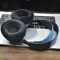 Replacement velvet Ear Pads 이어 패드 For Steelseries Arctis Nova Pro Wireless version Headphone Soft Memory Foam Pads/Earpads，