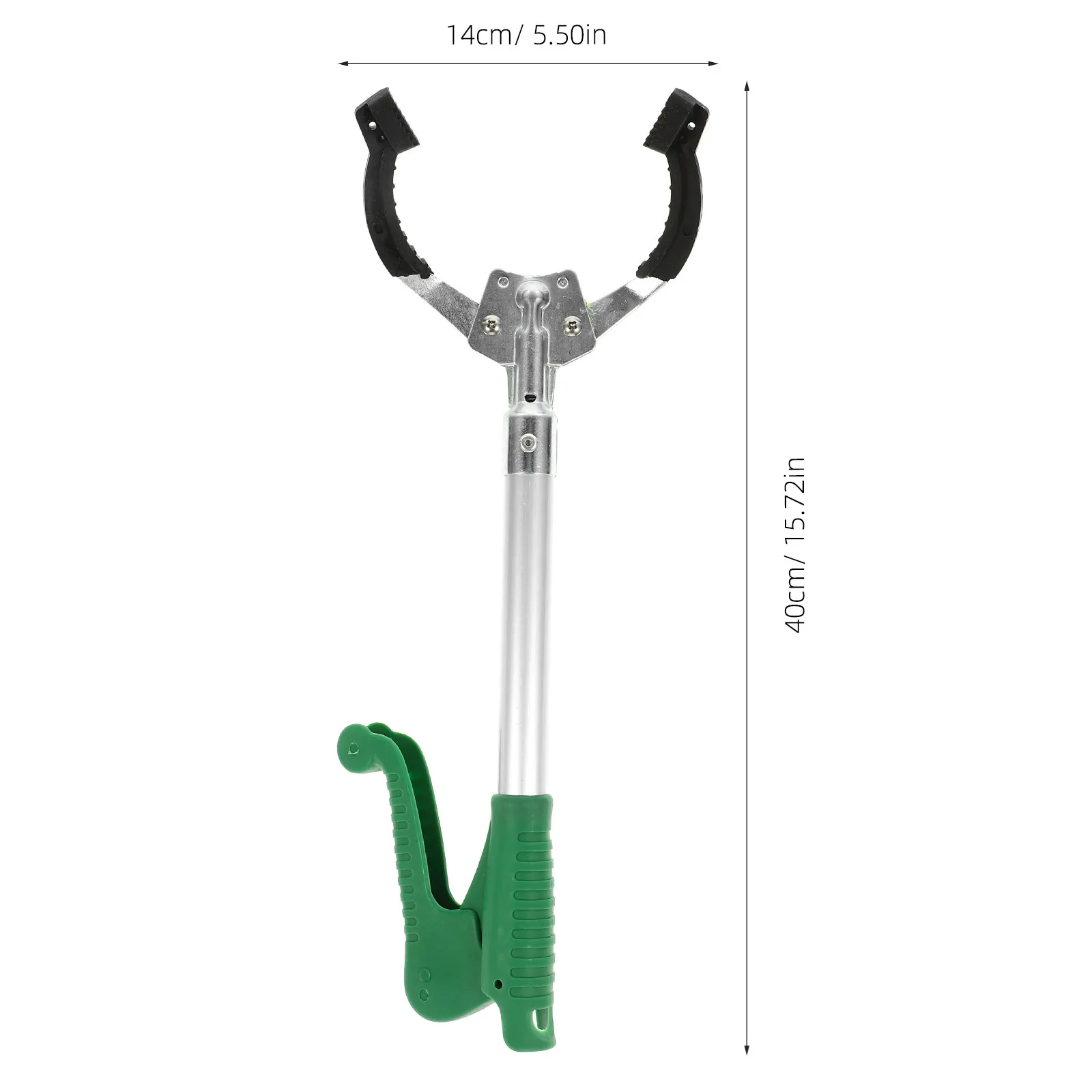 40Cm Aluminum Alloy Garbage Grabber Reacher Multi-Purpose Up Tool for Elderly Disabled Heavy Duty Mobility Aid Pickup Tool Trash