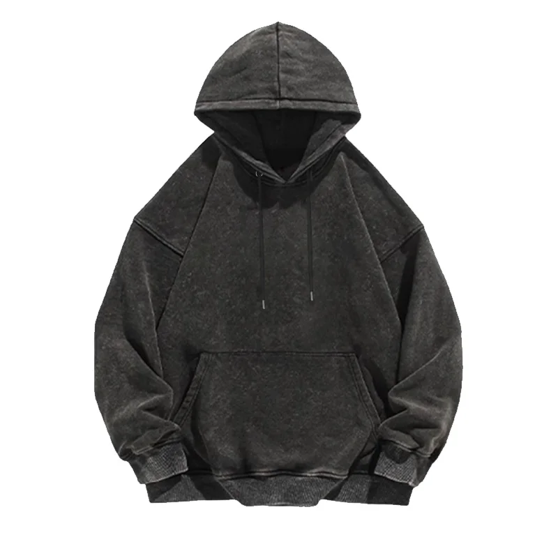 بلون الهيب هوب جديد تي شيرت ربيع الخريف مقنعين الشارع الشهير القمم المعتاد الأساسية البلوز النساء الرجال موضة عادية البلوز #1