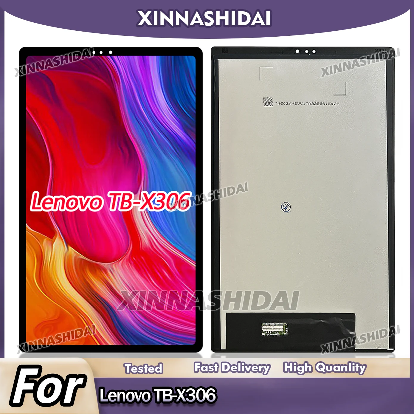 

Новый ЖК-дисплей для Lenovo Tab M10 HD 2-го поколения TB-X306F TB-X306X TB-X306V TB X306, замена дигитайзера сенсорного экрана