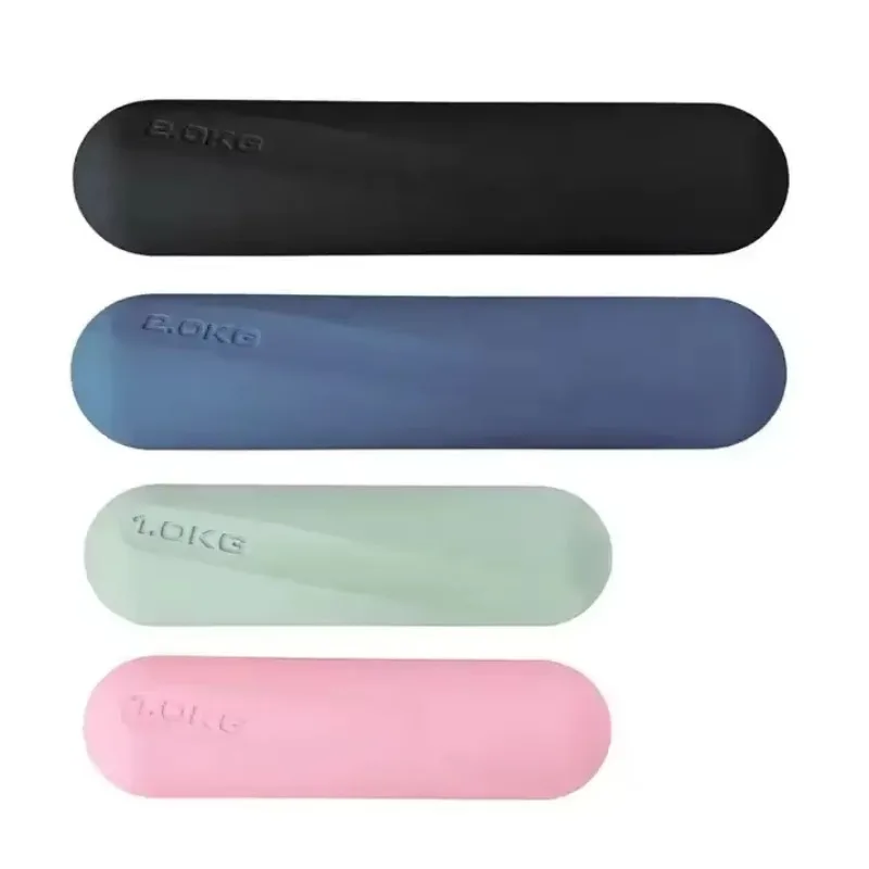 

2025 домашние упражнения для йоги, мягкие силиконовые гантели для пилатеса на заказ, бесплатные гири для рук для женщин