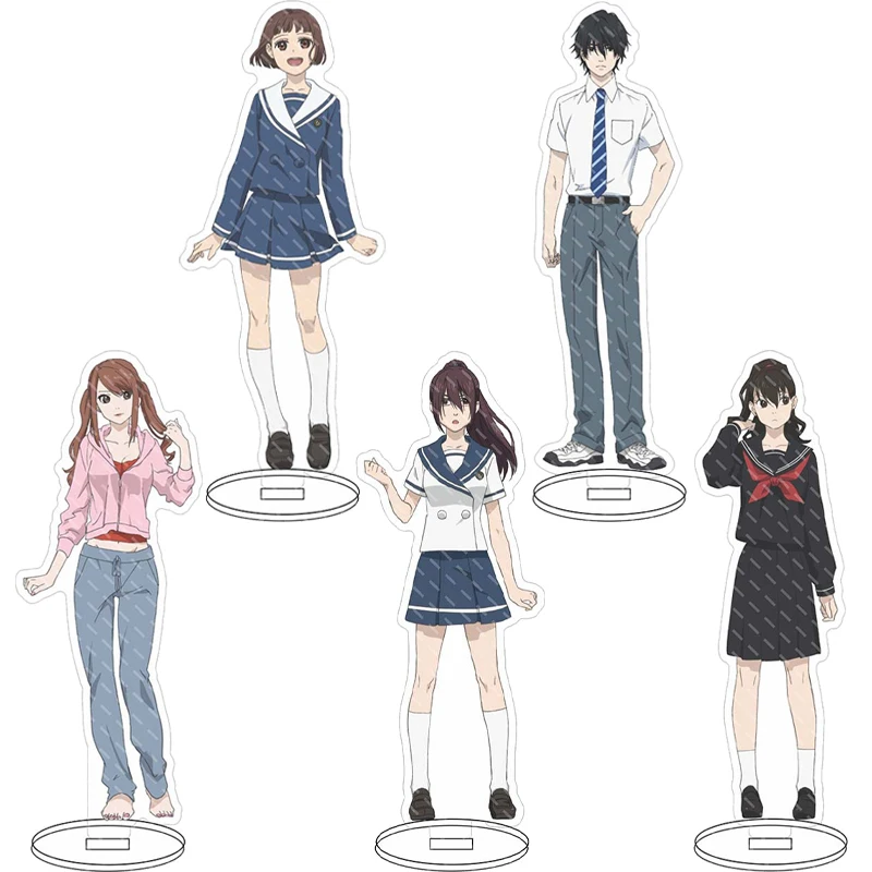 16CM Anime-Figur „Die Schneewittchen-Notizen“ ‌   Yuki Sawamura Wakana Sawamura Ume Sawamura Cos Acryl-Ständer-Ornamente Weihnachtsgeschenke