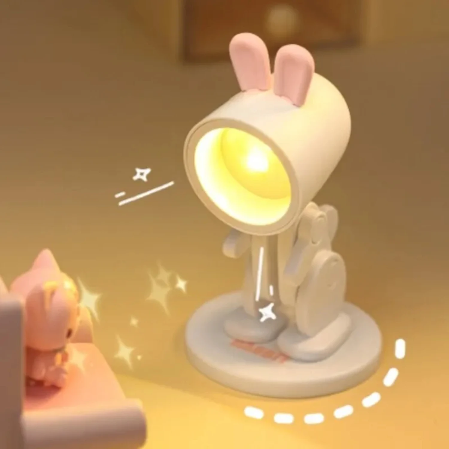 

New Charming Mini Adorable Cute Cartoon Pet LED Night Light - Ideal Ins Student Gift - Perfect Room Decor for Bedroom or Living