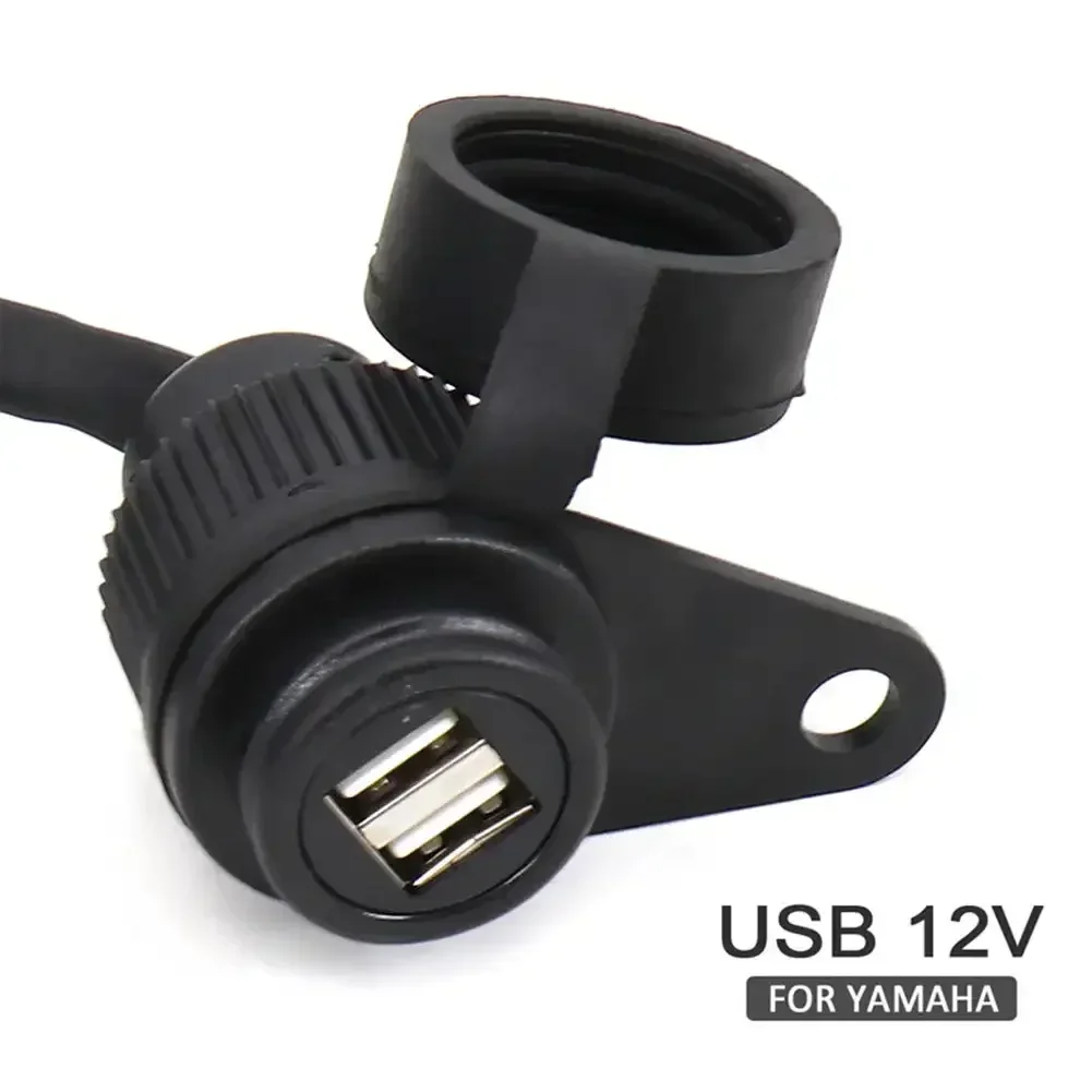 for YAMAHA MT09 MT-09 SP FZ09 XSR900 XSR 900 Tracer 900 9 GT 9GT 900GT Dual USB Charger Plug Socket Adapter Charging Accessories