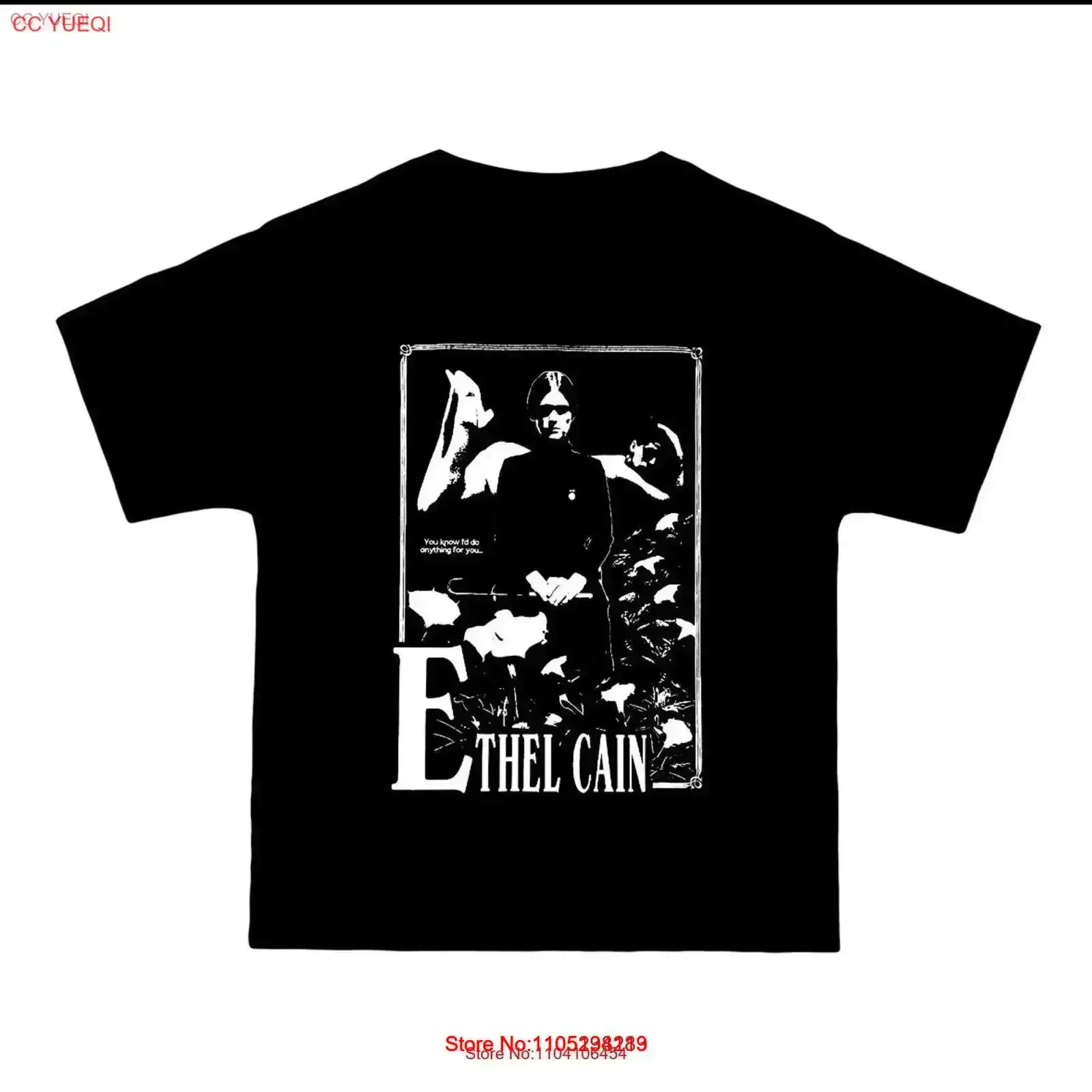 

Ethel cain innoxia логотип для беременных и дочек, тяжелая черная футболка с короткими рукавами, винтажная, растянутая, слегка универсальная