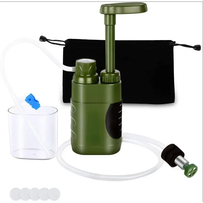 

Outdoor activity water filter new outdoor portable water filter safety emergency water purifier personal filter 5000L