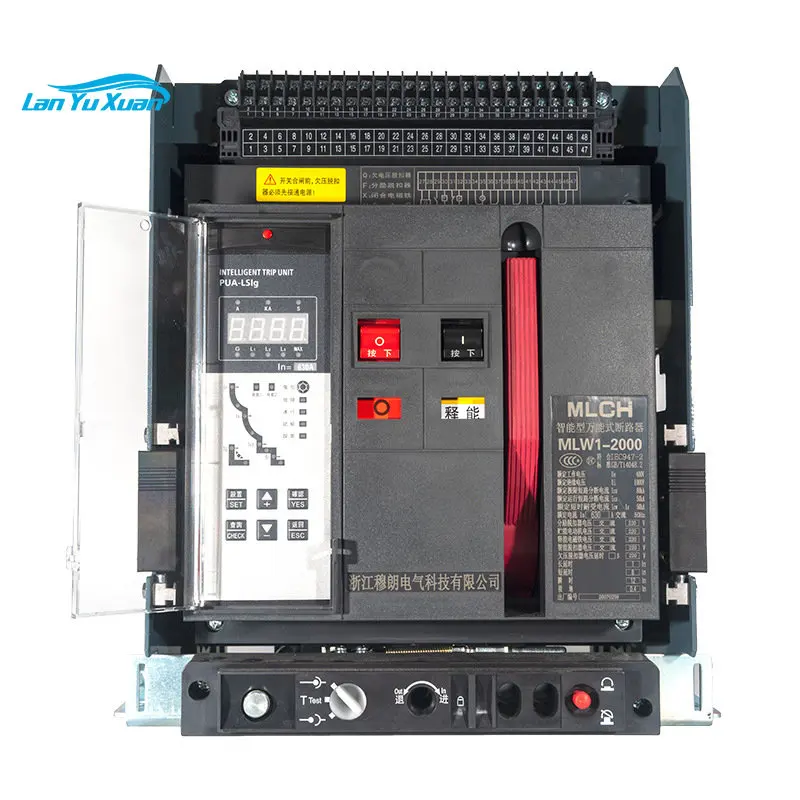 DW45 2000A 3200A 4000A 6300A ACB Working Principle Of Air Circuit Breaker Low Voltage Air Electrical Switch Breaker